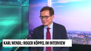 Karl Wendl Roger Köppel im Interview [upl. by Kaspar874]