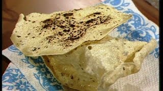 Different Ways to Cook a Papadum By Madhur Jaffrey  Madhur Jaffreys Indian Cookery  BBC Food [upl. by Kreegar]