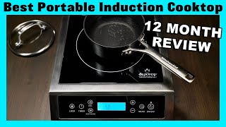 The BEST Portable Induction Cooktop  Duxtop Professional 1800 Watt Burner Review [upl. by Allebram]