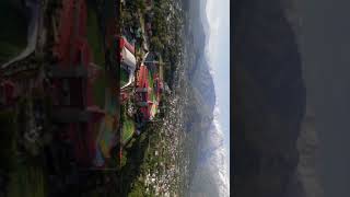 Dharamshala Cricket Stadium view drone shoot [upl. by Clementas434]