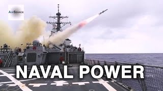 US Naval Power Navy Destroyer Squadron 15 Demonstration [upl. by Ecnarwal]