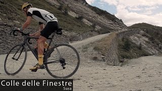 Colle delle Finestre Susa  Cycling Inspiration amp Education [upl. by Arlyn]