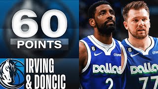 Kyrie Irving 31 PTS amp Luka Doncic 29 PTS Combine For 60 Points In Mavericks W  April 5 2023 [upl. by Det396]