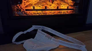 White Jockstrap next to the Fireplace [upl. by Cresa352]