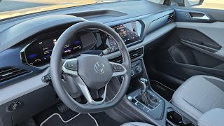 2022 Volkswagen Taos SE Interior  Detailed Walkthrough [upl. by Bravar]