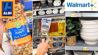 COMPRAS DE MERCADO NO ALDI E WALMART  SALMÃO ASSADO COM BRÓCOLIS [upl. by Acirred377]