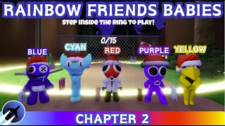 BABY RAINBOW FRIENDS in Rainbow Friends Chapter 2 Rainbow Friends [upl. by Tankoos437]