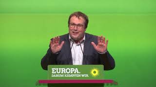 Oliver Krischer – Rede 2 Bundesparteitag 2018 [upl. by Ella257]