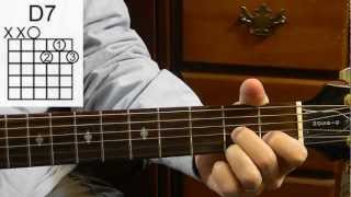 The D7 Chord  How to Play Basic Guitar Chords  Guitar For Beginners [upl. by Elsie]