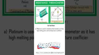 Resistance thermometer  Thermal Properties of Matter [upl. by Chader576]