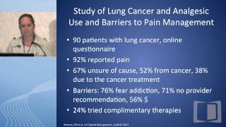 Practicalities of managing pain and fatigue in lung cancer patients [upl. by Losse]