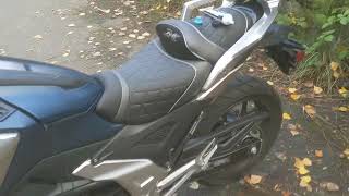 Honda NC750X DCT  mods and accessories and what i keep in the frunk [upl. by Heall]