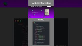 Online Book Store Website Using Html And Css [upl. by Hamilah]