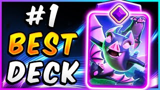 BEST BATS EVOLUTION DECK in CLASH ROYALE 🏆 [upl. by Arbmat]