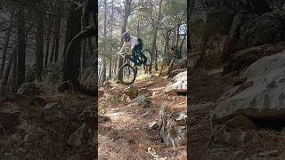 Salto técnico🤟Villanueva del rosario Málaga ebike enduro tecnica drop train sport [upl. by Kwarteng]