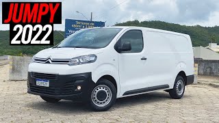 Avaliação  Nova Citroën Jumpy Furgão Pack 2022  Curiosidade Automotiva® [upl. by Drageruaeb167]