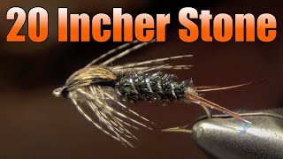 20 Incher Stone Fly Tying  Best Classic Stonefly Nymph For Spring High Water [upl. by Secnarf]