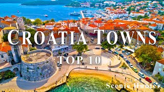 10 Best Charming Towns To Visit In Croatia  Croatia Travel Guide [upl. by Soph306]