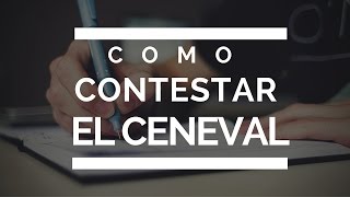 Como Contestar el CENEVAL Curso Online [upl. by Payne132]