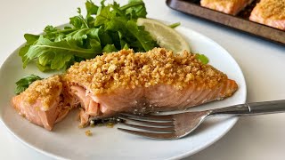 Baked BriocheCrusted Salmon Recipe [upl. by Siuluj]