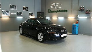 Audi TT 18T V5 uit 1999 amp Car detailing met leerherstel van de bestuurdersstoel mbt instapschade [upl. by Sanchez249]