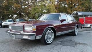 1989 Chevrolet Caprice Classic Brougham Start Up Exhaust and In Depth Tour [upl. by Auoh808]