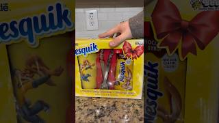 NESQUIK CHOCOLATE MILK SET… theawsomavenger nesquik foryou [upl. by Nylaj]