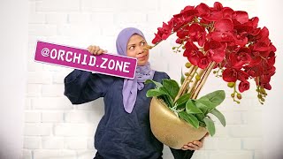 Large Orchid Arrangement for Centerpiece [upl. by Dareg]