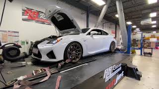 RR Racing  Lexus RCF RR780 Stage 1 Supercharged Dyno Runs [upl. by Tomasz]