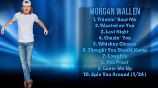 Morgan WallenTop tracks roundup for 2024HighRanking Hits SelectionMesmerizing [upl. by Yenal999]