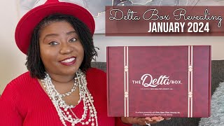 January 2024 Delta Box Revealing [upl. by Bottali555]