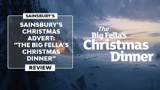 ▷SAINSBURYS CHRISTMAS ADVERT 2023  “The Big Fella’s Christmas Dinner” [upl. by Ricketts]