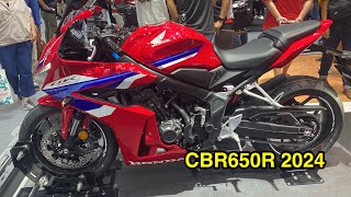 All New Honda CBR650R 2024 EClutch [upl. by Fairweather]