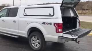 Wild Bills is installing ARE CX Toolmaster Fiberglass truck topper [upl. by Ytteb]