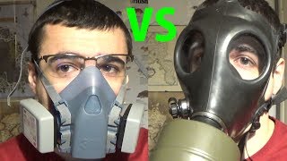 Half Face respirators VS Full Face Gas Masks [upl. by Nayd]