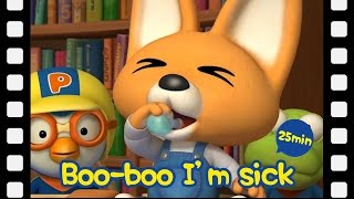 Pororo Mini Movie Ep2 Booboo Im sick  Kids movie  Animated Short  Pororo the Little Penguin [upl. by Anaile]