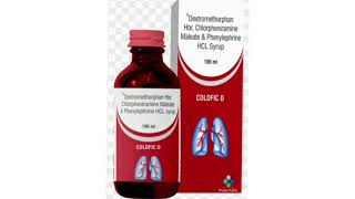 COLDFIC D Syrup Dextromethorphan Hbc Chlorpheniramine Maleate amp Phenylephrine HCL Syrup [upl. by Anaujal]