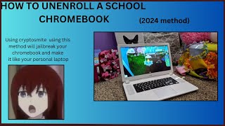 How to unenroll your chromebook WORKING [upl. by Urbas]