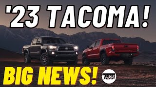 REVEALED  2023 Tacoma TRD Pro Color  Changes amp Updates [upl. by Anavrin]