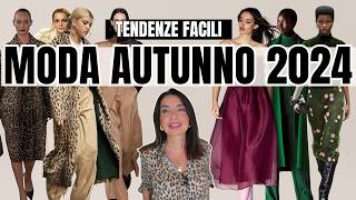 12 TENDENZE MODA AUTUNNO INVERNO 2024 2025 portabili e chic [upl. by Biron]