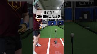 Hit with a D1 Baseball Player‼️⚾️👊🏻 d1baseball baseballdrills d1 baseballpractice hitting [upl. by Alaster]