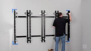 Installation Chief TiLED LED Video Wall Mounting System [upl. by Gytle]