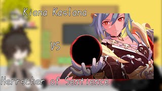 bsd react to honkai impact 3rd Kiana Kaslana vs herrscher of sentience 蒼淵CA [upl. by Lean]