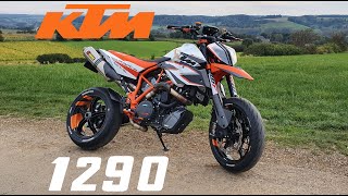 The KTM 1290 SMR on the road [upl. by Eelimaj]