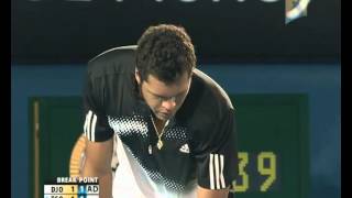 Tsonga v Djokovic 2008 Australian Open Mens Final Highlights [upl. by Volney]