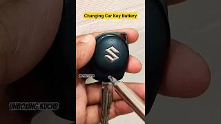 Maruti Suzuki Car Key Battery Replacement 2023 shorts [upl. by Worsham]