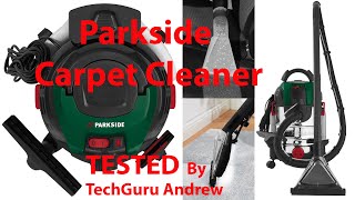 Parkside Carpet Cleaner PWS 20 D3 [upl. by Samala888]