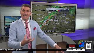 WDRB  Severe Weather Coverage  Afternoon of 742024 [upl. by Akihsay205]