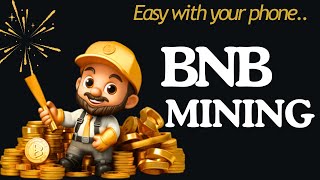 BNB COIN MINING  How to earn BNB coin to your wallet  BNB instant withdrawal [upl. by Ecnarolf190]