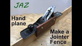 Make a Hand Plane Jointer Fence [upl. by Olia]